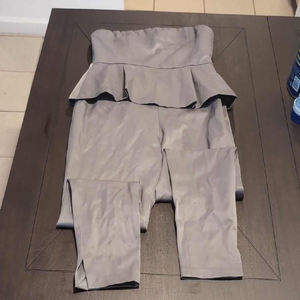 Elegant Gray Women's Jumpsuit